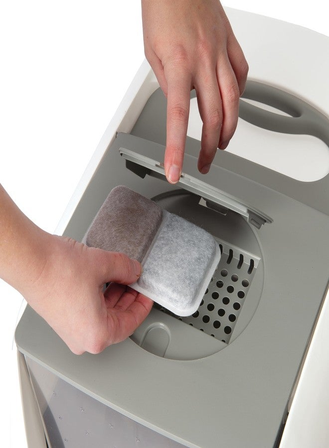 Catit Airsift Dual Action Air Purifier Pad, 6 Pack - Two Media Filter to Keep Litter Box Odors at Bay - Image 4